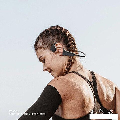 Наушники XO BD2 (серый/оранжевый)