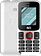 Телефон BQ BQ-1848 Step+ (белый/красный)