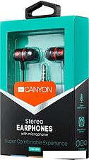 Наушники с микрофоном Canyon CNE-CEP3R