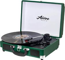 Виниловый проигрыватель Alive Audio Glam Pine