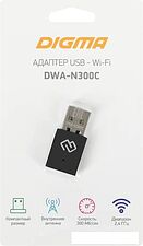 Wi-Fi адаптер Digma DWA-N300C Wi-Fi адаптер Digma DWA-N300C