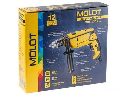 Ударная дрель Molot MDS 1309-1 0329092