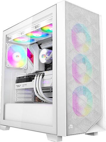 Корпус PCCooler C3D510 ARGB (белый)