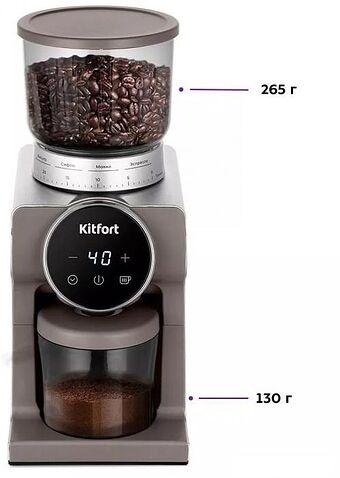 Электрическая кофемолка Kitfort KT-7268