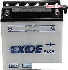 Мотоциклетный аккумулятор Exide Conventional 12N5-3B (5 А/ч)