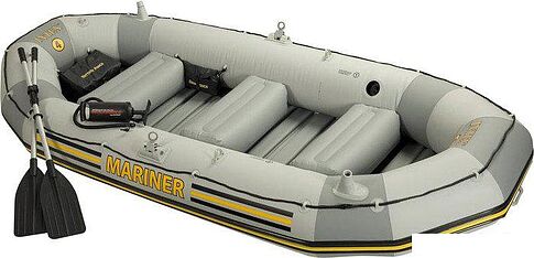 Моторно-гребная лодка Intex Mariner 4 Set (Intex-68376)