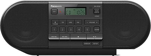 Портативная аудиосистема Panasonic RX-D550GS-K
