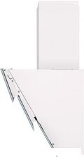 Кухонная вытяжка HOMSair Vertical 60 Glass (белый)