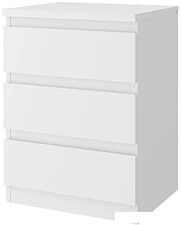 Комод Stolline Олли 3 ящика 507.02 (белый)