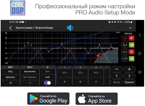 USB-магнитола Aura Indigo-877DSP