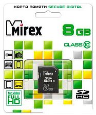 Карта памяти Mirex SDHC (Class 10) 16GB (13611-SD10CD16)
