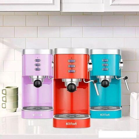 Рожковая помповая кофеварка Kitfort KT-7114-2