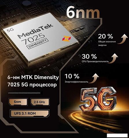 Телефон Cubot X100 8GB/256GB (черный)