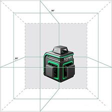 Лазерный нивелир ADA Instruments Cube 3-360 Green Ultimate Edition A00569 Лазерный нивелир ADA Instruments Cube 3-360 Green Ultimate Edition A00569