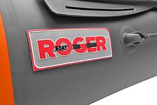 Моторная лодка Roger Boat Trofey 3300 (без киля, графит/оранжевый)