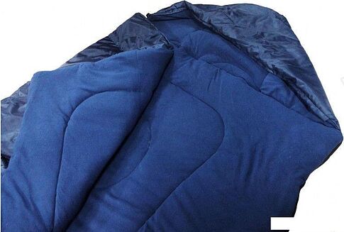 Спальный мешок Mednovtex Экстрим флис -25°С (синий)