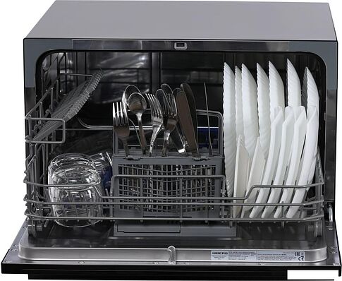 Отдельностоящая посудомоечная машина Hiberg T56 615 B