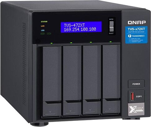 Сетевой накопитель QNAP TVS-472XT-PT-4G