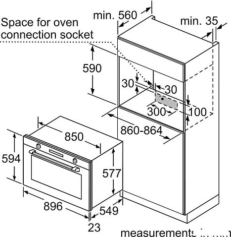 Газовый духовой шкаф Bosch VGD553FB0