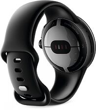 Умные часы Google Pixel Watch (матовый черный/обсидиан, спортивный силиконовый ремешок) Умные часы Google Pixel Watch (матовый черный/обсидиан, спортивный силиконовый ремешок)