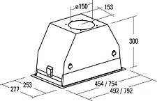 Кухонная вытяжка CATA GC Dual A 75 XGBK/D 02131208