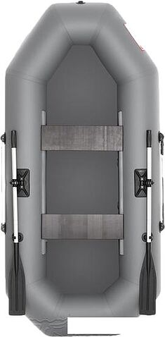 Гребная лодка Тонар Шкипер 260 (серый)