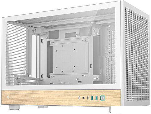 Корпус DeepCool CH260 Wood WH R-CH260-WHNWM0-G-1