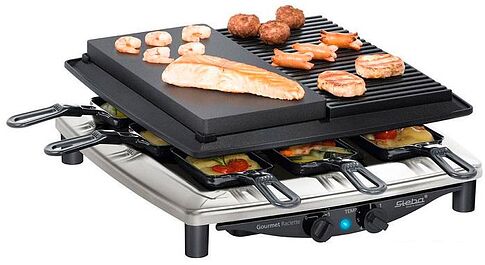 Раклетница Steba RC 4 plus DELUX chrom