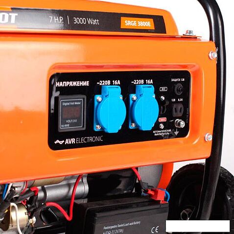 Бензиновый генератор Patriot SRGE 3800E