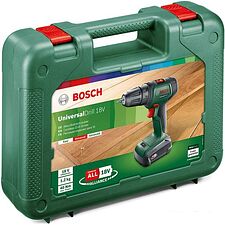 Дрель-шуруповерт Bosch UniversalDrill 18V 06039D4005 (с 1-м АКБ, кейс) Дрель-шуруповерт Bosch UniversalDrill 18V 06039D4005 (с 1-м АКБ, кейс)