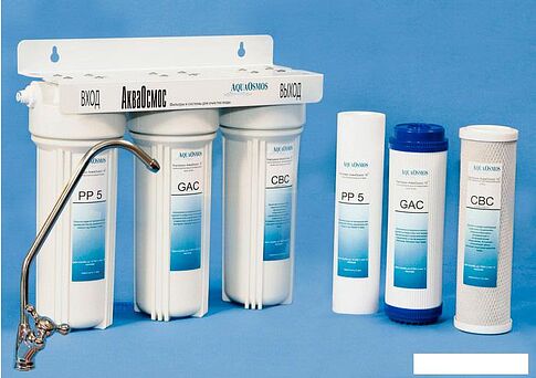 Стационарная система "под мойкой" АкваОсмос АО 3