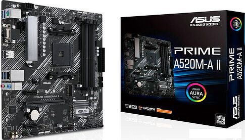 Материнская плата ASUS Prime A520M-A II