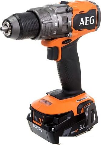 Ударная дрель-шуруповерт AEG Powertools BSB 18C3BL-502C 4935478939 (с 2-мя АКБ 5 Ач, кейс)