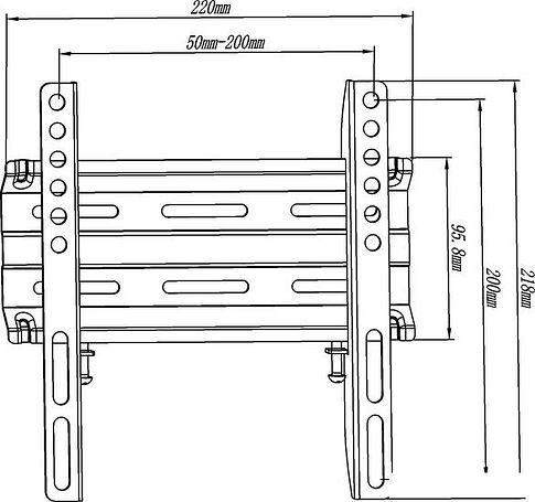 Кронштейн Metaldesign MD 3132 Slim
