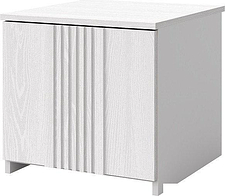 Тумба КМК Мебель Харди КМК 0965.22-01 (белый текстурный/М3 ясень белый текстурный)