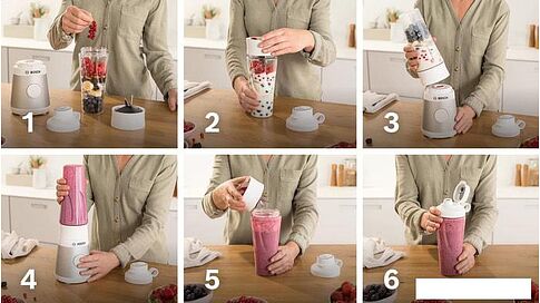 Стационарный блендер Bosch VitaPower Serie 2 MMB2111T