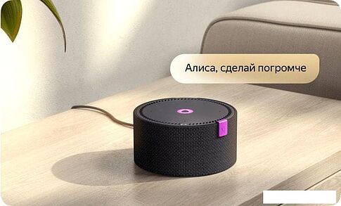 Беспроводная аудиосистема Яндекс Станция Мини (черный)