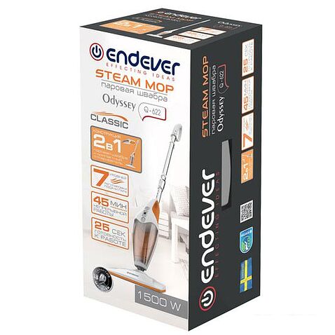 Паровая швабра Endever Odyssey Q-622