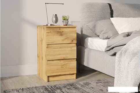 Тумба НК-Мебель Stern Т-9 3-я 72677832 (дуб вотан)