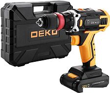 Дрель-шуруповерт Deko DKCD20FU-Li SET 3 063-4177 (с 2-мя АКБ) Дрель-шуруповерт Deko DKCD20FU-Li SET 3 063-4177 (с 2-мя АКБ)
