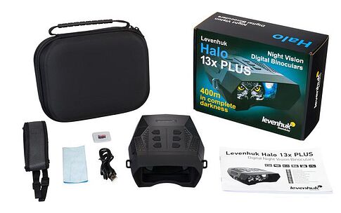 Бинокль Levenhuk Halo 13x Plus (черный)