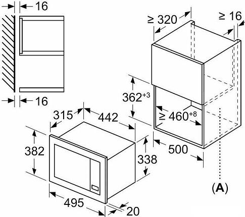 Микроволновая печь Bosch Serie 2 BFL523MB4