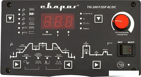 Сварочный инвертор Сварог Tech TIG 200 P DSP AC/DC (E104)