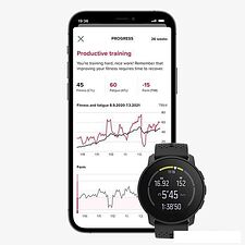 Умные часы Suunto 9 Peak Titanium (синий гранит)