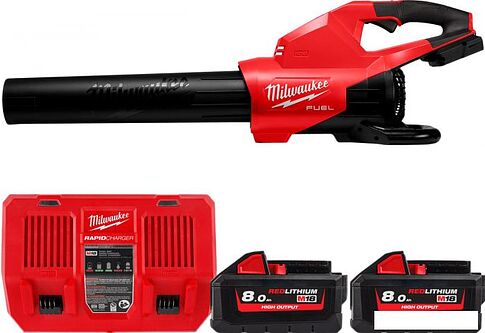 Ручная воздуходувка Milwaukee M18 FUEL M18F2BL-802 4933479988 (с 2-мя АКБ)