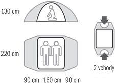 Экспедиционная палатка Husky Falcon 2
