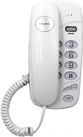 Проводной телефон TeXet TX-238 (белый)