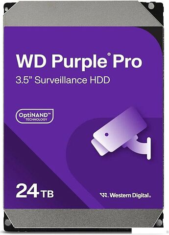 Жесткий диск WD Purple Pro 24TB WD241PURP