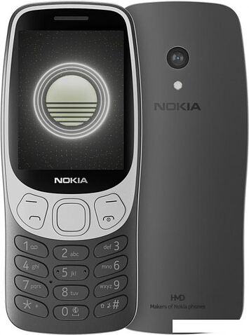 Кнопочный телефон Nokia 3210 4G (2024) Dual SIM TA-1618 (черный)
