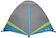 Треккинговая палатка Norfin Simo 3 (серый/голубой)